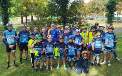 Ecole de vélo avec Maël
